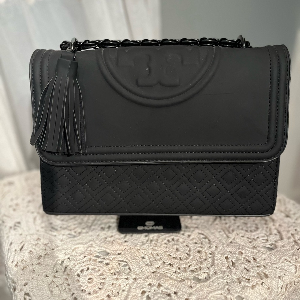 Black Quilted Crossbody Tory Burch bag - Picture 4 of 11